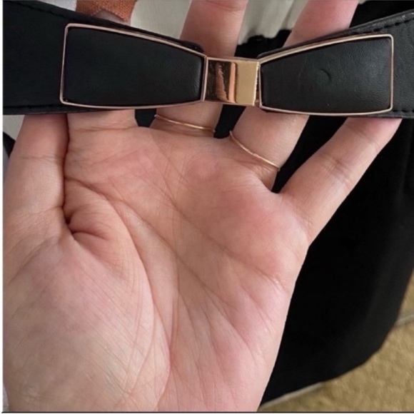 Women's Black and White BCX Ruffled Mini Dress Size 10 or 11 - Picture 3 of 6